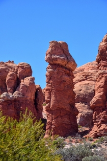 Magnificent rock Arches National Park Utah 