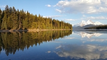 Maligne Lake Jasper National Park Canada 