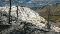 Mammoth Hot Springs Terraces in Yellowstone It looks surreal 