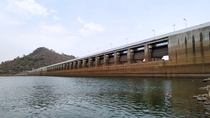 Masanjore Dam Popularly known as Canada Dam JharkhandIndia 