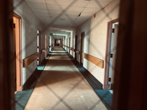 Massive creepy hospital its so weird being in a huge hospital meant for thousands of people by yourself Gives off a weird vibe Video link in the comments