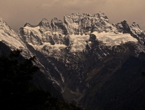 Meili Snow Mountain on the border of Yunnan and Tibet China 