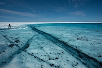 Meltwater lake on the Greenland Ice Sheet  jason_gulley_science