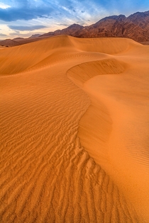 Mesquite Flat Dunes Death Valley California 
