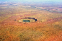 Meteor Impact Crater at Wolfe Creek Western Australia - 