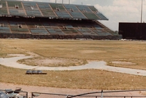 Metropolitan Stadium in  home of the Minnesota Twins and Vikings from  to  Bloomington MN Photo by Robin Hanson full album in comments 
