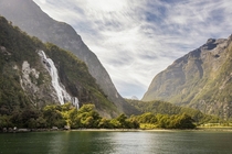 Milford Sound Falls New Zealand 