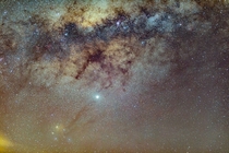 Milky way core from South Africa 