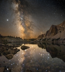 Milky Way in Medicine Bow National Forest 