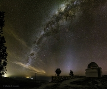 Milky Way over Bosque Alegre Station Argentina 