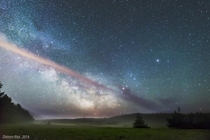 Milky Way over the Crimean Peninsula Photo by Ilya Zhirnov 