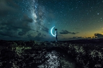 Milkyway Starscape in the Bahamas 
