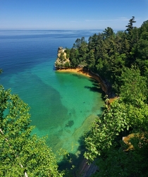 Miners Castle Pictured Rocks National Lakealshore Upper Peninsula of Michigan 