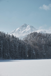 Minimalistic Mountain Bavaria 