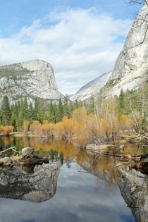 Mirror Lake Yosemite in the Spring 