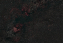 mm Sadr-Widefield incl North America- Veil- Cresent- and Gamma Cygni Nebula