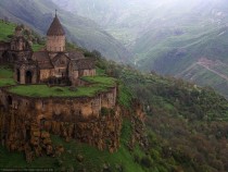 Monastery in Tatev south Armenia 