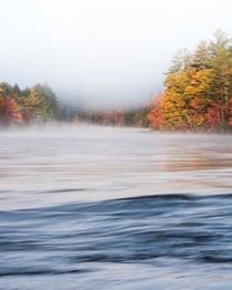 Morning Fog on the Penobscot River Maine 