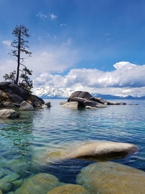 Mother nature dazzled on Sunday Lake Tahoe NV 