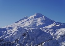 Mount Baker Washington in winter 