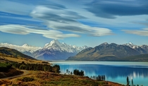 Mount Cook and Lake Pukaki in New Zealand Photo by Trey Ratcliff 