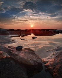 Mount Desert Island Sunrise - Maine - USA 