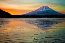 Mount Fuji Japan - slightly less crazy than yesterdays but just as beautiful  photo by Miyamoto Y