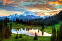 Mount Rainier photographed by Michael Mill 