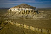 Mount Sherkala in Kazakhstan photo by Wikipedia user Ashina 