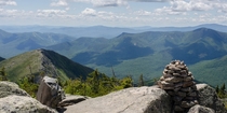 Mt Bond Summit in the White Mountains of New Hampshire OC 