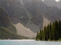 Mt Bowlen and Moraine Lake Banff Prov Park Alberta Canada 