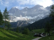 Mt Dachstein  Austria last Saturday before a thunderstorm 