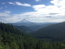 Mt Hood view from my camp by Laura Bird LadyMer 