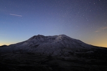 Mt St Helens pre-dawn 