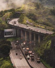 Mumbai-Pune Expressway India Photo Source onkarlele
