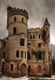 Muromtsev Manor castle estate of Count Hrapovitskyin Russia 