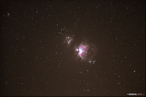 My attempt on the great Orion Nebula 