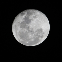 My first good photo of the moon using my Canon EFS -mm Im really proud of it