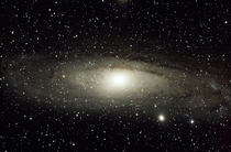 My first space photo- Andromeda galaxy 