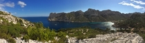 My home town panorama Sormiou calanque Marseille south of France 