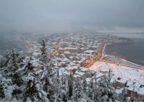 My hometown Kastoria Greece in the winter