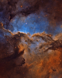 My  hour exposure of the Dueling Dragons of Ara - a star forming region  light years away