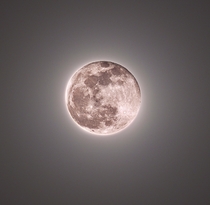 My Image of the Pink Supermoon from a few days ago 
