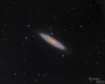 My image of the starburst Sculptor Galaxy in true color 