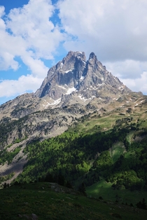 My local mountain looks like a tooth Pic du Midi dOssau Pyrnes France 