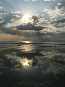 My wife took this picture our last morning at St Augustine Beach Florida 