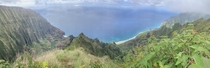 N Pali Coast in Kauai after a tough hike So worth it 