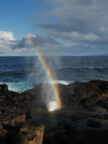 Nakalele Blowhole Maui Hawaii 
