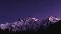Nanga Parbat - The Killer Mountain Gilgit Baltistan Pakistan at sunset IGhalftonepixel 