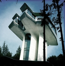 Naomi Campbells crazy spaceship house in Russia  by Zaha Hadid